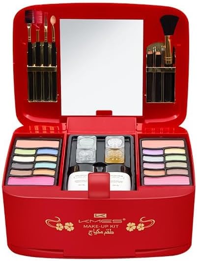 Girls Makeup Kit with Box || طقم مكياج للبنات مع علبة – طقم مكياج كامل للبنات والأطفال