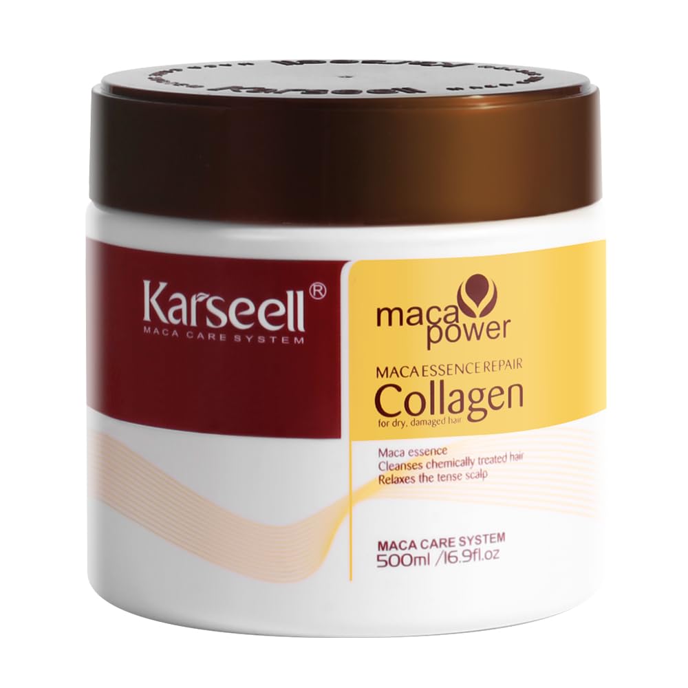 Karseell Collagen Hair Mask || علاج الشعر بالكولاجين من كارسيل – 500 مل