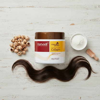 Karseell Collagen Hair Mask || علاج الشعر بالكولاجين من كارسيل – 500 مل
