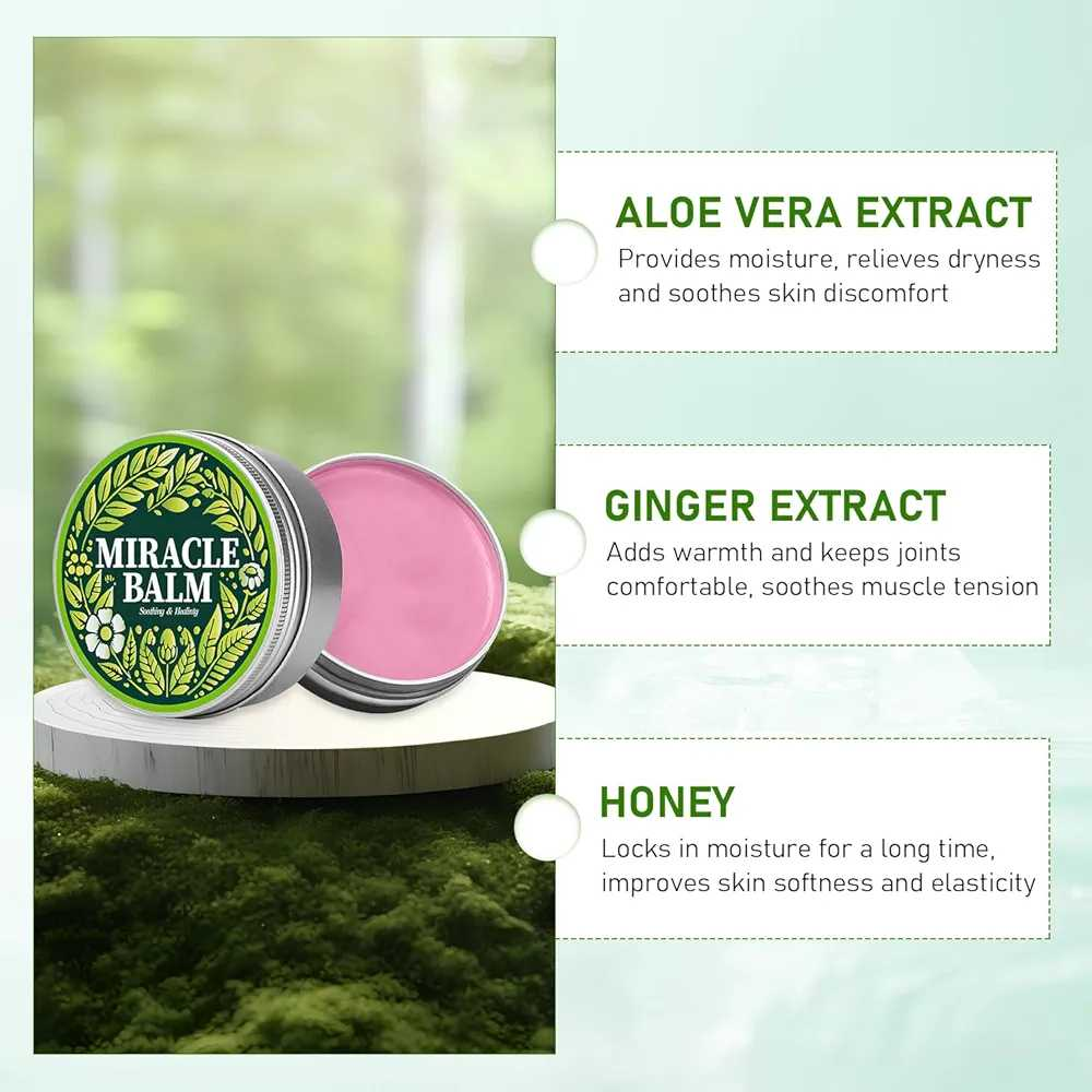Miracle Pain Relief Balm | مرهم طبيعي لتخفيف الألم