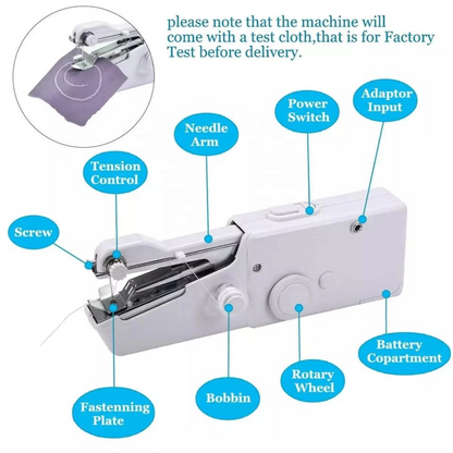 Portable Mini Stitch Machine || ماكينة خياطة محمولة صغيرة